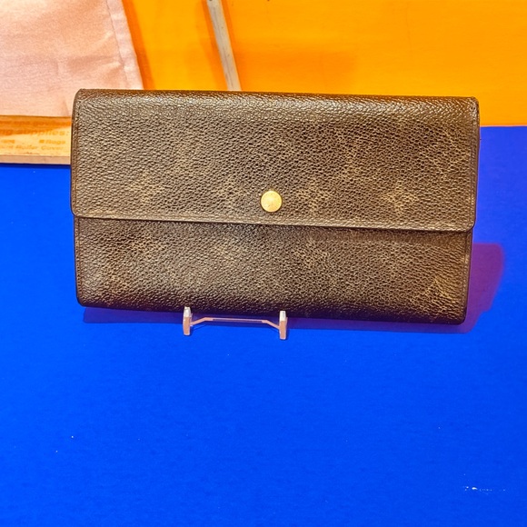 Louis Vuitton Sarah wallet dark monogram - Picture 12 of 16